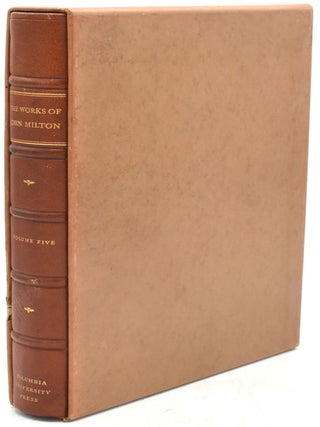 THE WORKS OF JOHN MILTON Vol V