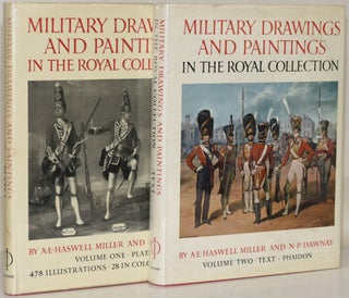 Item #227309 MILITARY DRAWINGS AND PAINTINGS IN THE COLLECTION OF HER MAJESTY THE QUEEN (2 Volume...