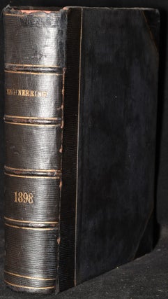 Item #231433 Municipal Engineering (2 Volumes bound) Volume XIV: January 1898 - June 1898, Nos....