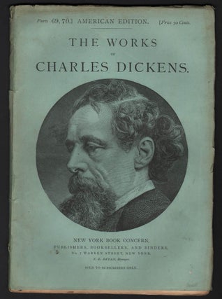 Item #244444 THE WORKS OF CHARLES DICKENS (70 PARTS IN 38 VOLUMES) | THE POSTHUMOUS PAPERS OF THE...