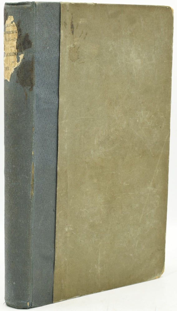 Item #246657 LAMENESS IN THE HORSE: WITH COLOURED LITHOGRAPHIC PLATES, ILLUSTRATIVE OF THE DIFFERENT SPECIES OF LAMENESS. PART I, VOL. IV OF ‘HIPPOPATHOLOGY’. William Percivall.
