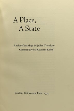 A PLACE, A STATE