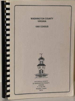 Item #252633 WASHINGTON COUNTY VIRGINIA 1860 CENSUS. John P., Rubinette M. Niemann
