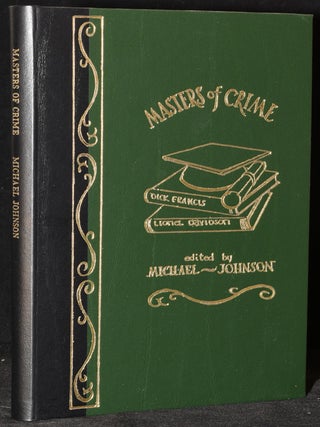Item #254275 MASTERS OF CRIME: LIONEL DAVIDSON AND DICK FRANCIS (Signed). Michael Johnson