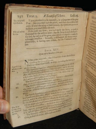 THE WORKES OF THAT FAMOUS PHYSITIAN DR. ALEXANDER READ, DOCTOR OF PHYSICK, AND ONE OF THE FELLOWS OF PHYSITIAN-COLLEGE, LONDON. CONTAINING I. CHIRURGICALL LECTURES OF TUMORS AND ULCERS. II. A TREATISE ON THE FIRST PART OF CHIRURGERY, WHICH TEACHETH THE RE-UNITION OF THE PARTS OF THE BODY DIS-JOYNTED; AND THE METHODICALL DOCTRINE OF WOUNDS. III. A TREATISE OF ALL THE MUSCLES OF THE BODY OF MAN. DELIVERED IN SMALL LECTURES AT BARBAR-CHIRURGIANS-HALL, UPON TUESDAIES APPOINTED FOR THESE EXERCISES, AND THE KEEPING OF THEIR COURTS. PUBLISHED IN HIS LIFE TIME IN SEVERAL TREATISES, AND NOW IN ONE VOLUME, CORRECTED AND AMENDED