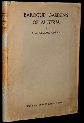 Item #255481 BAROQUE GARDENS OF AUSTRIA. A. I. L. A. G A. Jellicoe A. R. I. B. A
