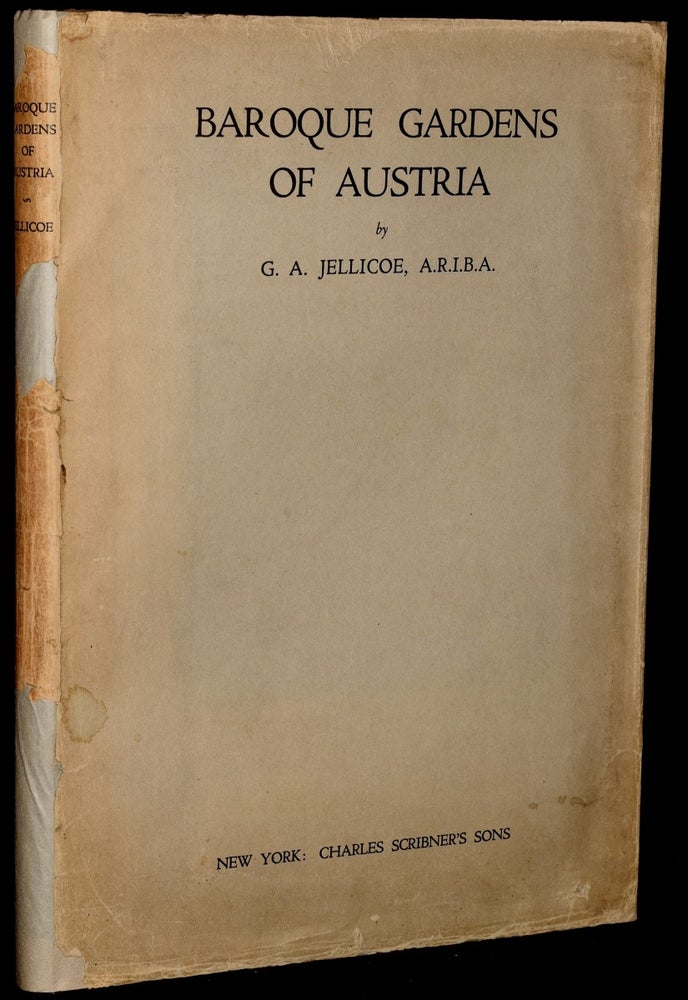 Item #255481 BAROQUE GARDENS OF AUSTRIA. A. I. L. A. G A. Jellicoe A. R. I. B. A.