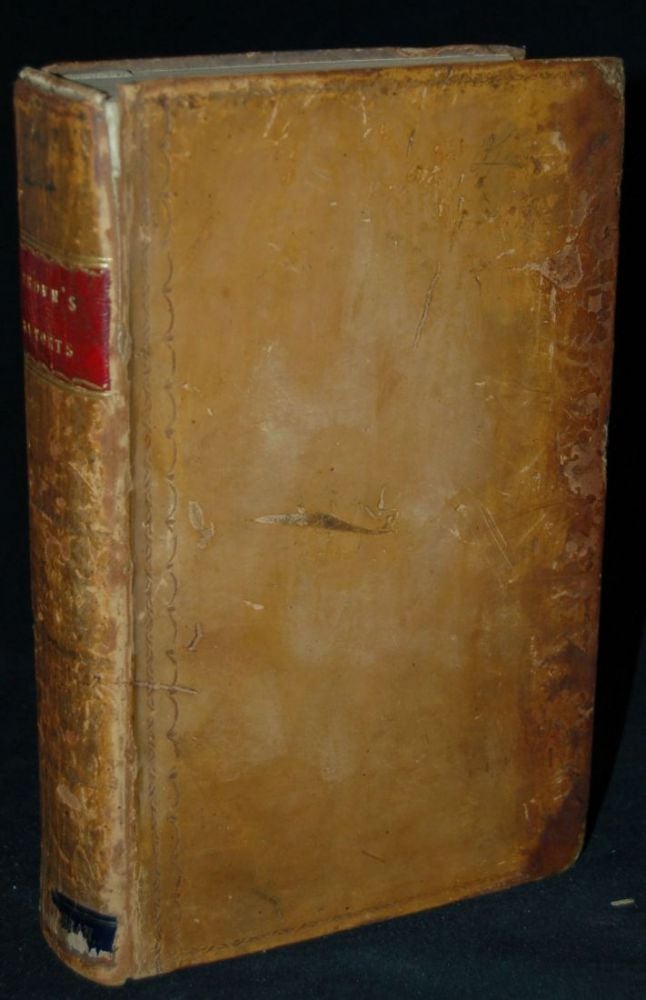 Item #257772 REPORTS OF CASES ARGUED AND DETERMINED IN THE HIGH COURT OF CHANCERY, DURING THE TIME OF LORD CHANCELLOR THURLOW, AND OF THE SEVERAL LORDS COMMISSIONERS OF TEH GREAT SEAL, FROM 1778 TO 1794: VOLUME III, THIRD EDITION. William Brown, author.