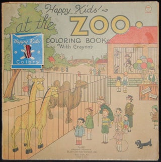 Item #259040 HAPPY KIDS’ AT THE ZOO COLORING BOOK
