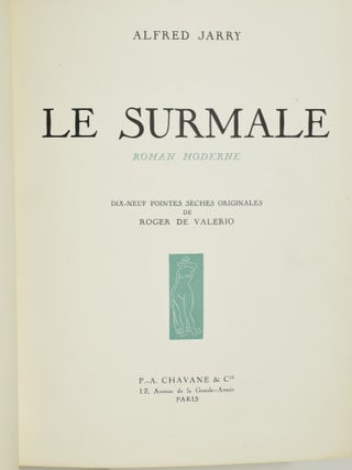 LE SURMALE. ROMAN MODERNE.