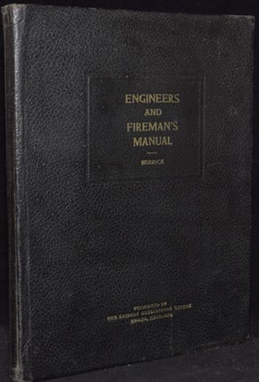 Item #267918 LOCOMOTIVE ENGINEERS & FIREMAN’S MANUAL OF QUESTIONS AND ANSWERS TO DATE OF...