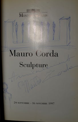 MAURO CORDA: SCULPTURE (Signed)