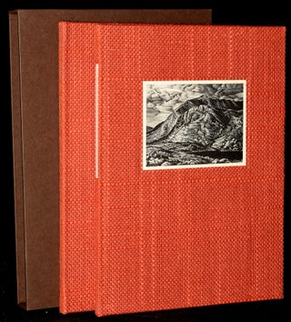 Item #274307 MOUNTAINS IN THE MIND. POEMS. WITH SIX WOOD-ENGRAVINGS BY HOWARD PHIPPS (2...