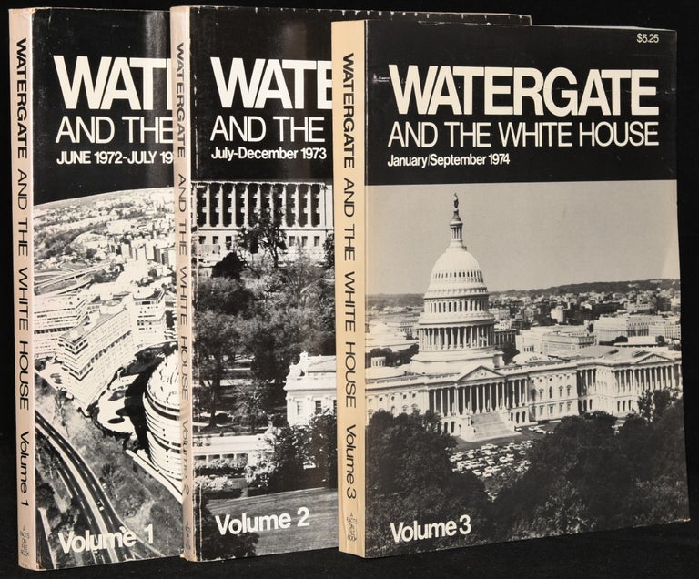 Item #274450 WATERGATE AND THE WHITE HOUSE. VOLUME 1: JULY 1972-JULY 1973; VOLUME 2: JULY - DECEMBER 1973; VOLUME 3: JANUARY - SEPTEMBER 1974 (3 Volumes; Set). Edward W. Knappman, Evan Drossman.