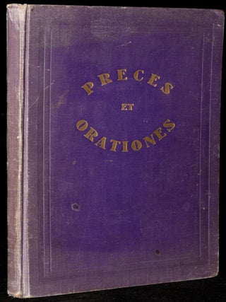 Item #274963 PRECES EX RITUALI ROMANO ALIISQUE LIBRIS A SACROSANCTA ROMANA ECCLESIA APPROBATIS...
