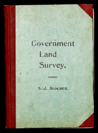 Item #275861 [SOUTHERN AMERICANA] A THEORETICAL AND PRACTICAL TREATISE ON THE GOVERNMENT LAND...