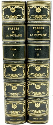 Item #276701 FABLES DE LA FONTAINE (2 Volumes)~. Jean de La Fontaine |, DeLierre, uguste