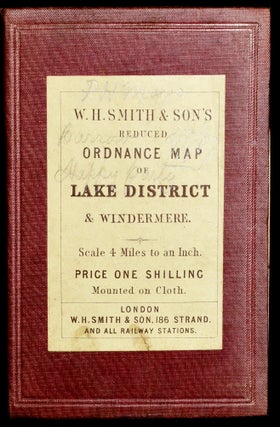 Item #278345 W. H. SMITH & SON’S REDUCED ORDNANCE MAP OF LAKE DISTRICT & WINDERMERE