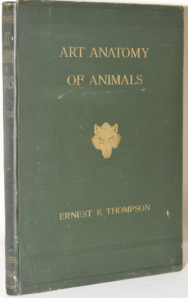 Item #279498 STUDIES IN THE ART ANATOMY OF ANIMALS. Ernest E. Thompson.