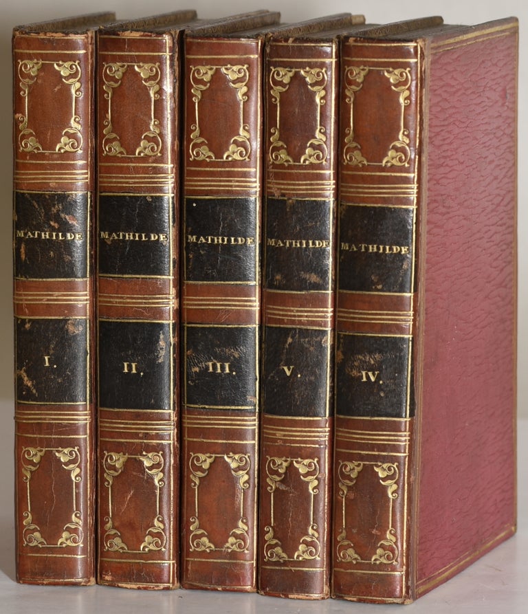 Item #279545 MATHILDE. PRECEDE D’UN TABLEAU HISTORIQUE DES TROIS PREMIERES CROISADES (5 Volumes). Madame Sophie Ristaud Cottin.