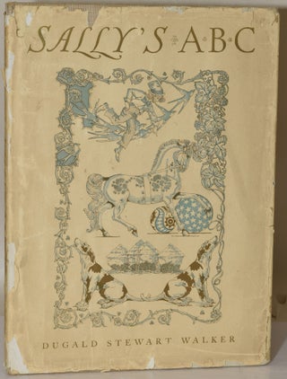 Item #279792 SALLY’S ABC. SEWED IN A SAMPLER IN 1795 BY SALLY JANE TATE. Dugald Stewart Walker