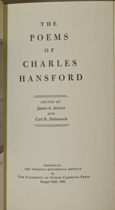 THE POEMS OF CHARLES HANSFORD
