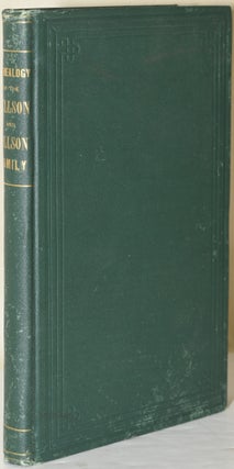 Item #280999 GENEALOGY OF THE GILLSON AND JILLSON FAMILY. David Jillson