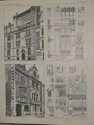 HOTELS ET MAISONS DE PARIS FACADES ET DETAILS