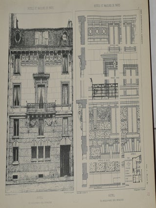 HOTELS ET MAISONS DE PARIS FACADES ET DETAILS