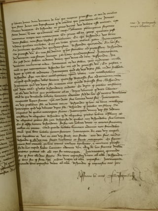 LE PROCES DE CONDAMNATION DE JEANNE d’ARC. REPRODUCTION EN FAC-SIMILE DU MANUSCRIT AUTHENTIQUE, SUR VELIN, No. 1119 DE LA BIBLIOTHEQUE DE L’ASSEMBLEE NATIONALE
