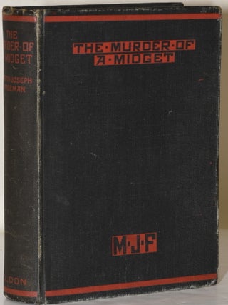 Item #282932 THE MURDER OF A MIDGET (Signed). Martin Joseph Freeman