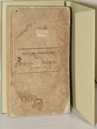 Item #283108 REPORT OF THE COMMITTEE OF THE GENERAL ASSEMBLY OF THE STATE OF DELAWARE, TOGETHER...