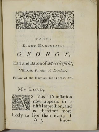 HORACE’S SATIRES, EPISTLES, AND ART OF POETRY, DONE INTO ENGLISH, WITH NOTES.