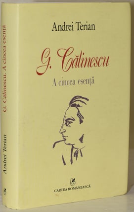 Item #283690 G. CALINESCU. A CINCEA ESENTA. Andrei Terian
