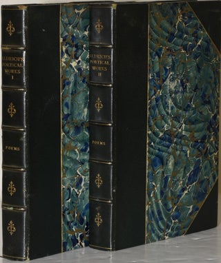 Item #284055 THE POEMS OF THOMAS BAILEY ALDRICH. IN TWO VOLUMES. VOL. I & II. Thomas Bailey Aldrich