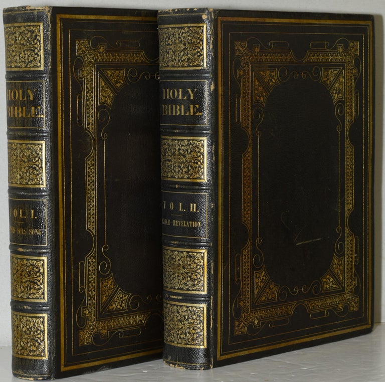 Item #284733 THE HOLY BIBLE, CONTAINING THE OLD AND NEW TESTAMENTS (2 VOLUMES): TRANSLATED OUT OF THE ORIGINAL TONGUES; AND WITH THE FORMER TRANSLATIONS DILIGENTLY COMPARED AND REVISED, BY HIS MAJESTY’S SPECIAL COMMAND. APPOINTED TO BE READ IN CHURCHES.