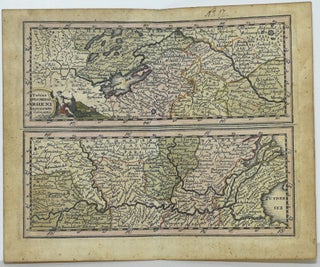 Item #285046 [MAP] TOTIUS FLUMINIS RHENI ACCURATA DELINEATIO. (ATLAS PORTALIS). Johann Cristoph...