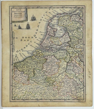 Item #285051 [MAP] XVII PROVINIAE BELGII. (ATLAS PORTALIS). Johann Cristoph Weigel
