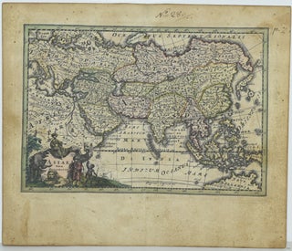 Item #285063 [MAP] ASIAE. NOVA DELINEATIO. (ATLAS PORTALIS). Johann Cristoph Weigel