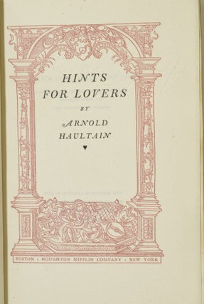 HINTS FOR LOVERS