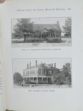 THIRTY YEARS OF CONNIE MAXWELL HISTORY