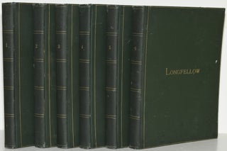 Item #286169 THE POETICAL WORKS OF HENRY WADSWORTH LONGFELLOW (6 Volumes). Henry Wadsworth...