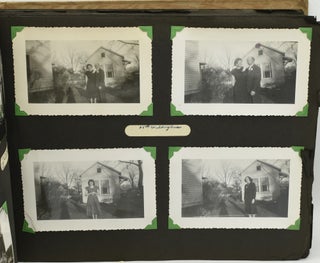 [PHOTO ALBUM] FAMILY, CHURCH AND COMMUNITY PHOTOGRAPHS OF HANCOCK, OHIO, 1940-1950. | YE OLD FAMILY ALBUM. (201 PHOTOS)