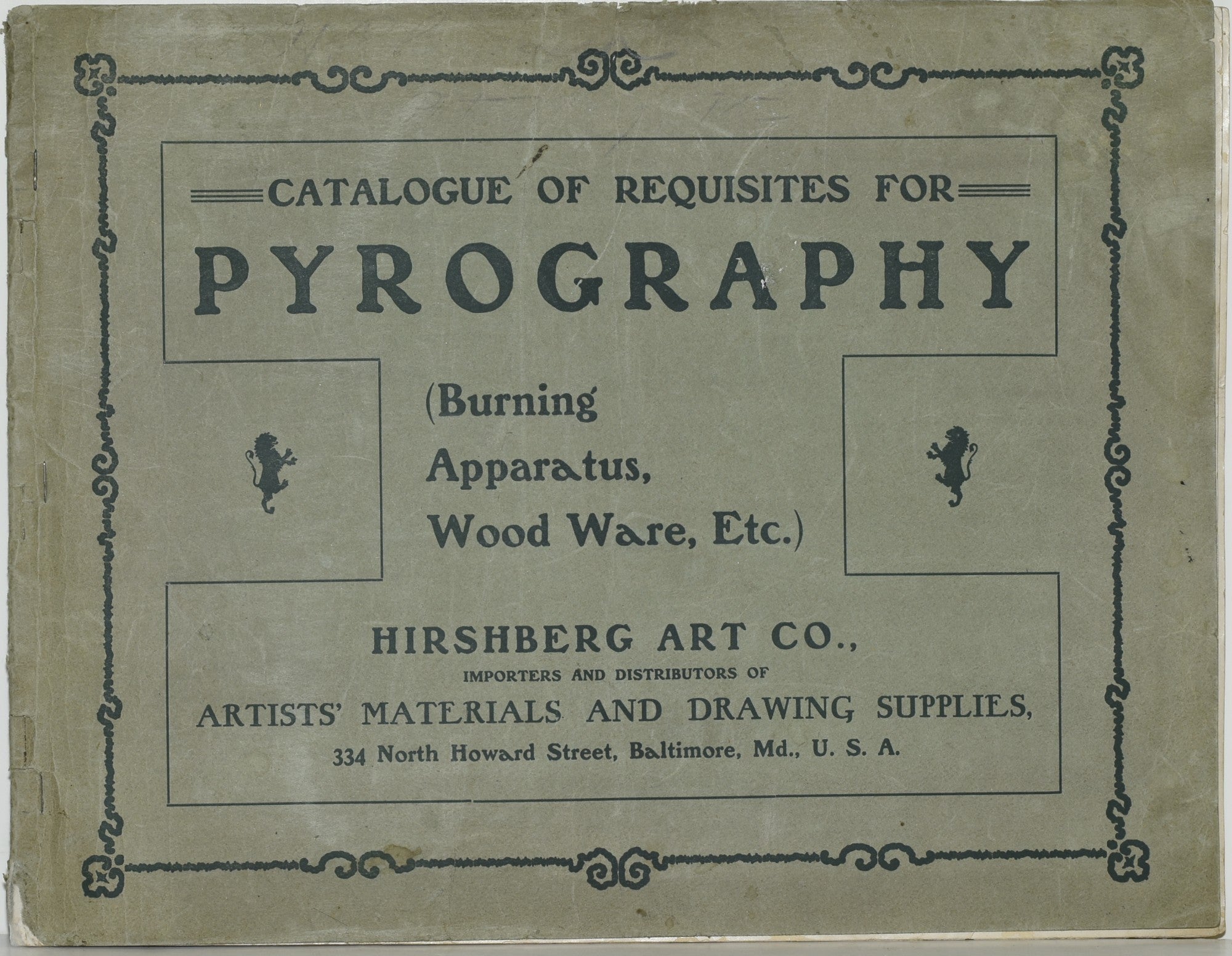 Materials for pyrography