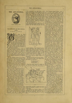 THE ART-JOURNAL. JANUARY, 1867-OCTOBER, 1867. TEN ISSUES. (ONE VOLUME)