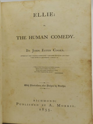 ELLIE: OR, THE HUMAN COMEDY