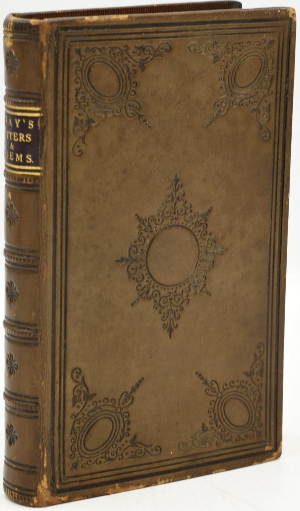 Item #287009 GRAY’S LETTERS & POEMS, WITH A LIFE OF THE AUTHOR. Thomas Gray.