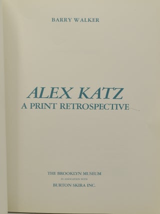 ALEX KATZ: A PRINT RETROSPECTIVE