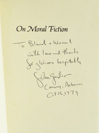 ON MORAL FICTION.
