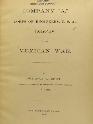 COMPANY “A,” CORPS OF ENGINEERS, U. S. A., 1846-’48, IN THE MEXICAN WAR. | LECTURES ON BUILDING CONSTRUCTION. | REPORT ON THE TEST-FIRING AT ELECTRICAL SEARCHLIGHTS IN CAMP AT HARSKAMP IN SEPTEMBER, 1904. TRANSLATION FROM THE DUTCH IN THE MILITARY INFORMATION DIVISION GENERAL STAFF. | REPORTS OF MEMBERS OF THE BOARD OF ENGINEERS AND THE ENGINEER OFFICER, DEPARTMENT OF THE EAST, UPON THE JOINT ARMY AND NAVY MANEUVRES HELD AT PORTLAND, MAINE, AUGUST, 1903. | REPORT ON ENGINEER EQUIPMENT REQUIRED FOR EXPEDITIONS OF 25,000, 50,000, 150,000 AND 250,000 MEN. PREPARED IN ACCORDANCE WITH INSTRUCTIONS FROM THE CHIEF OF ENGINEERS, U. S. A. | DRILL REGULATIONS FOR THE INFANTRY, GERMAN ARMY 1906. (ONE VOLUME)